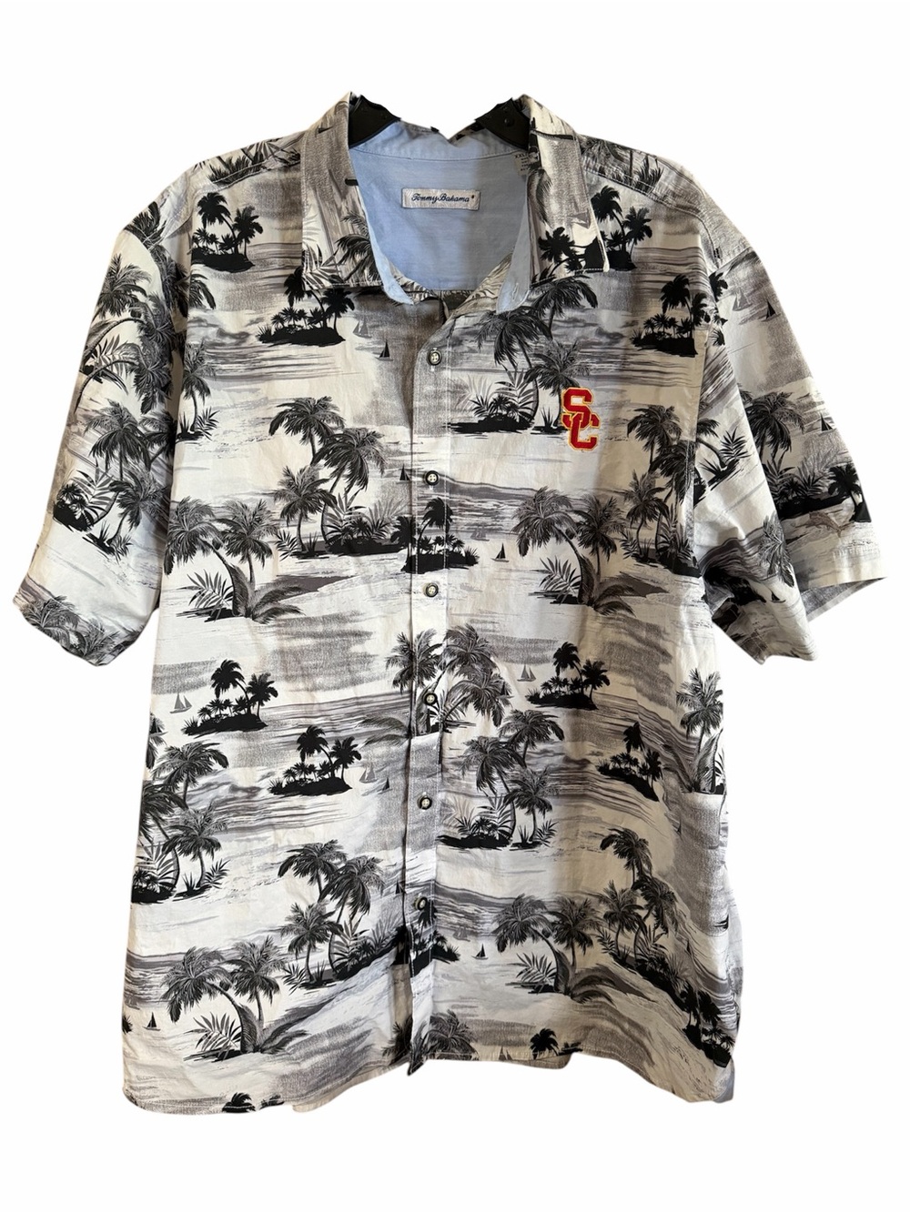 TOMMY BAHAMA USC Hawaiian Shirt - 2XL